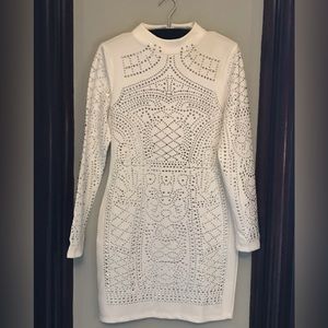 👽Silver studded dress👽